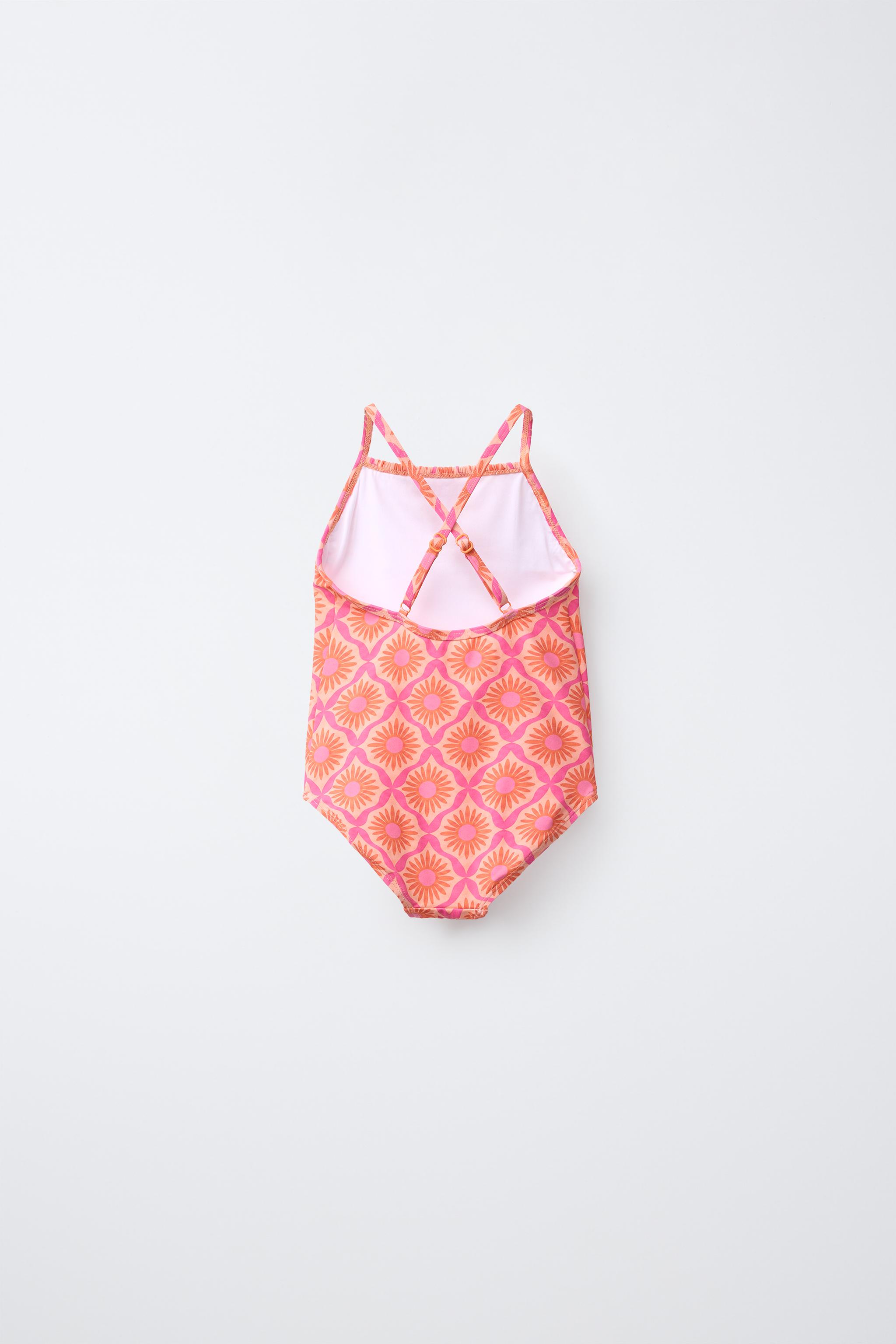 1-6 ANS / MAILLOT DE BAIN À IMPRIMÉ SOLEILS